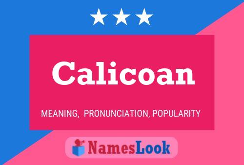 Póster del nombre Calicoan