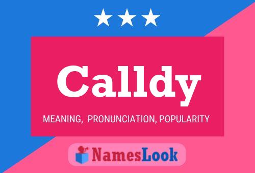 Póster del nombre Calldy