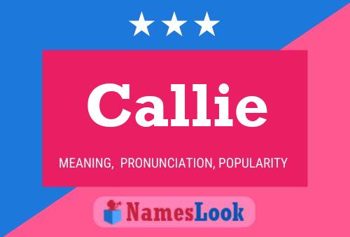 Póster del nombre Callie