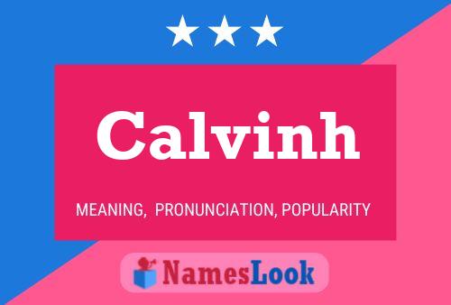 Póster del nombre Calvinh