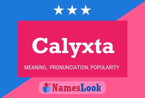 Póster del nombre Calyxta