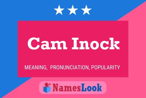 Póster del nombre Cam Inock