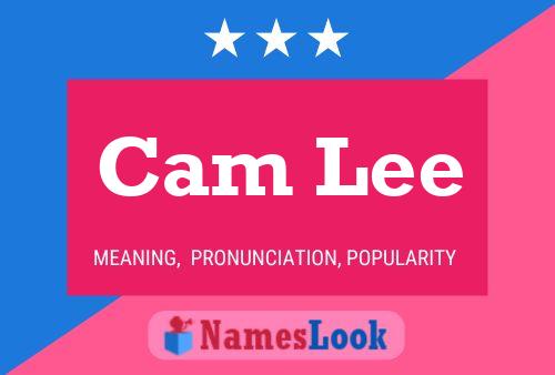 Póster del nombre Cam Lee