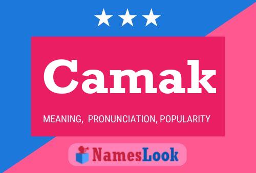 Póster del nombre Camak