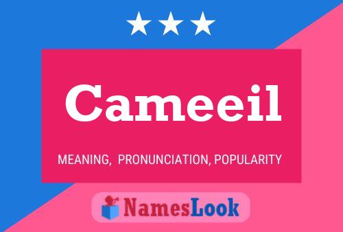 Póster del nombre Cameeil