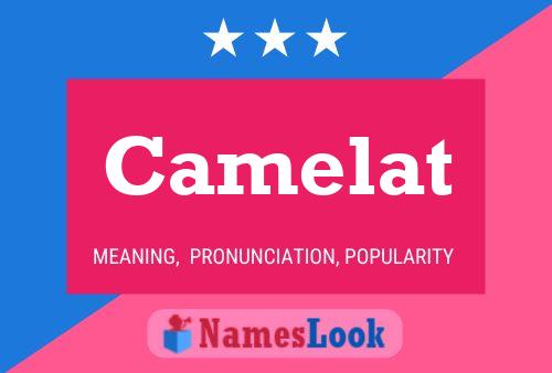 Póster del nombre Camelat