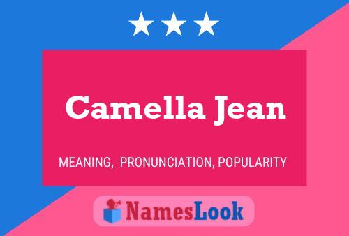 Póster del nombre Camella Jean