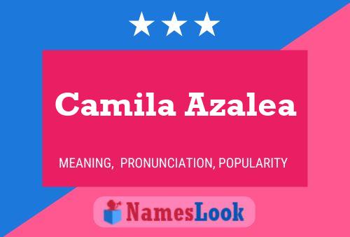 Póster del nombre Camila Azalea