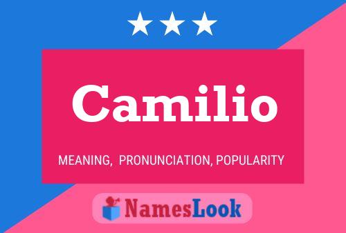 Póster del nombre Camilio