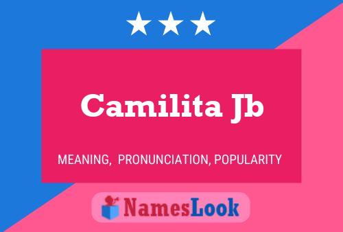 Póster del nombre Camilita Jb