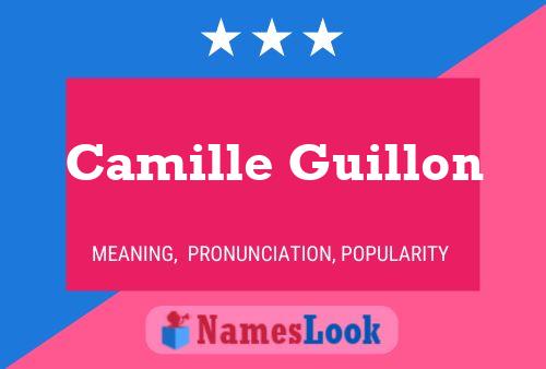 Póster del nombre Camille Guillon