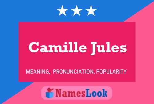 Póster del nombre Camille Jules