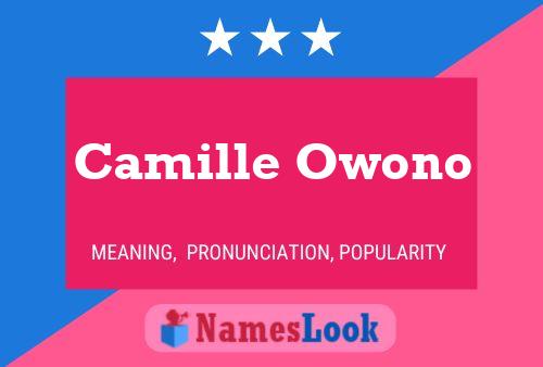 Póster del nombre Camille Owono