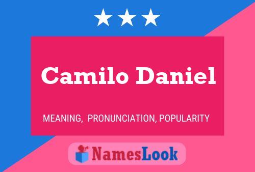 Póster del nombre Camilo Daniel