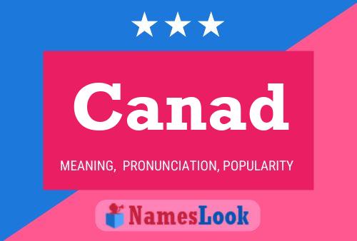 Póster del nombre Canad