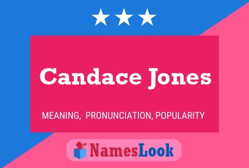 Póster del nombre Candace Jones