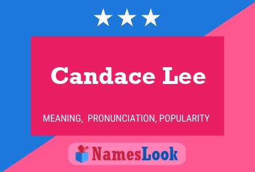 Póster del nombre Candace Lee