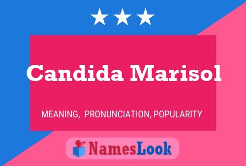 Póster del nombre Candida Marisol