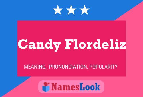 Póster del nombre Candy Flordeliz