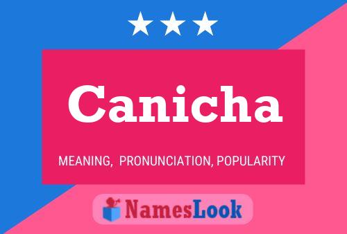 Póster del nombre Canicha