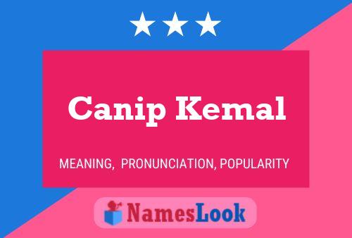 Póster del nombre Canip Kemal