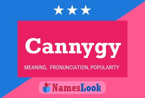 Póster del nombre Cannygy