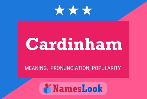 Póster del nombre Cardinham