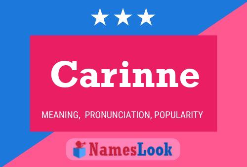 Póster del nombre Carinne