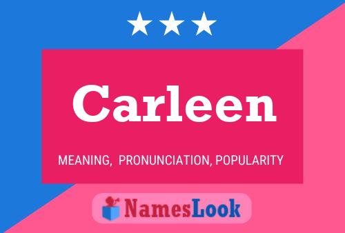 Póster del nombre Carleen