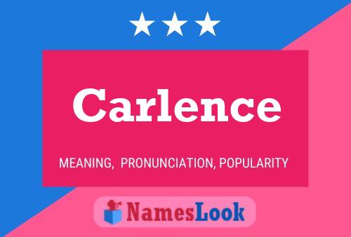 Póster del nombre Carlence