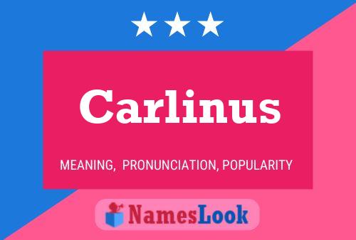 Póster del nombre Carlinus