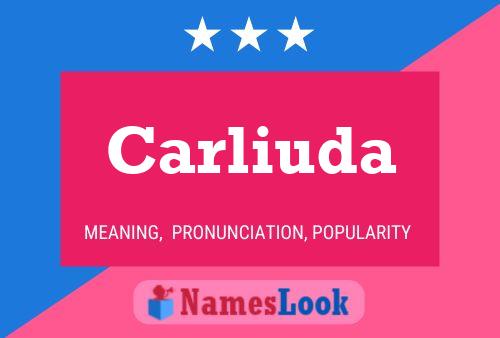 Póster del nombre Carliuda