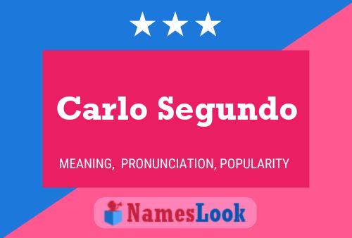 Póster del nombre Carlo Segundo