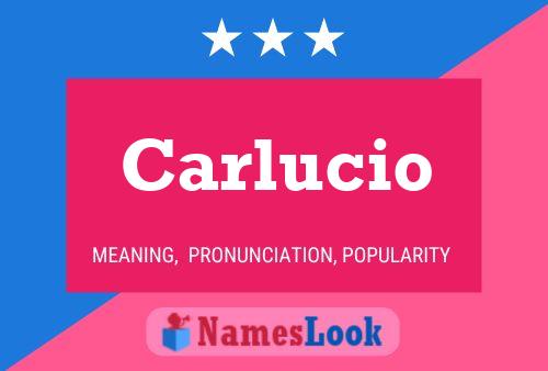 Póster del nombre Carlucio