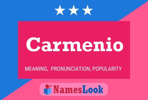 Póster del nombre Carmenio