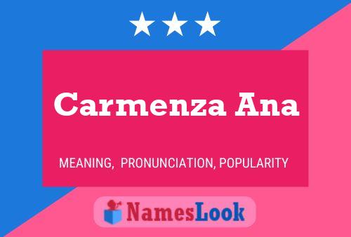 Póster del nombre Carmenza Ana