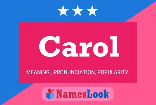 Póster del nombre Carol