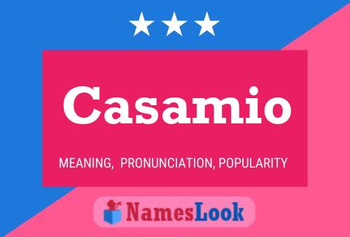 Póster del nombre Casamio