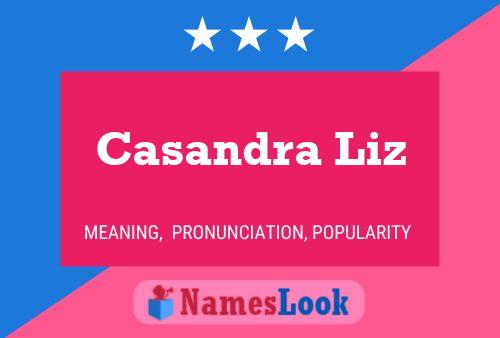 Póster del nombre Casandra Liz