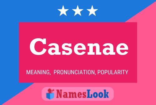 Póster del nombre Casenae