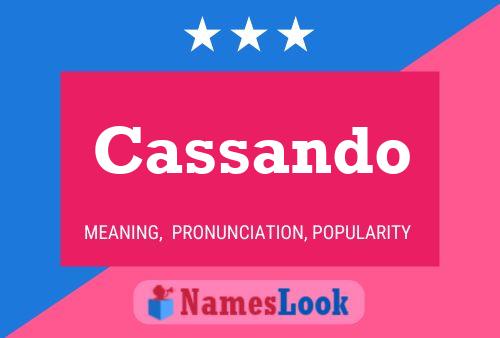 Póster del nombre Cassando