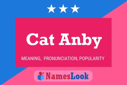 Póster del nombre Cat Anby