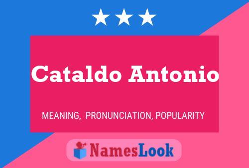 Póster del nombre Cataldo Antonio