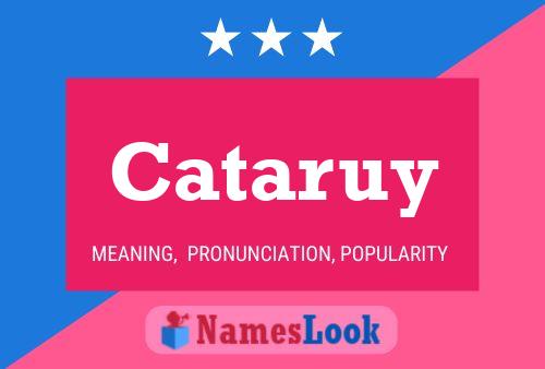 Póster del nombre Cataruy