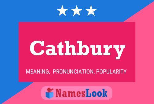 Póster del nombre Cathbury