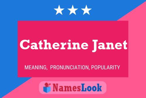 Póster del nombre Catherine Janet