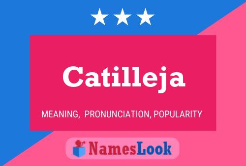 Póster del nombre Catilleja