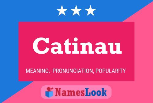 Póster del nombre Catinau