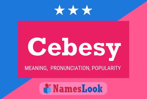 Póster del nombre Cebesy