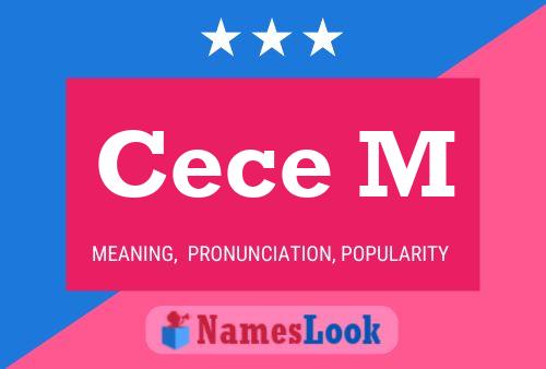 Póster del nombre Cece M